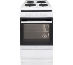 AMICA  508EE1(W) 50 cm Electric Cooker - White